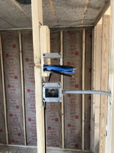 house pre wired for security camera
