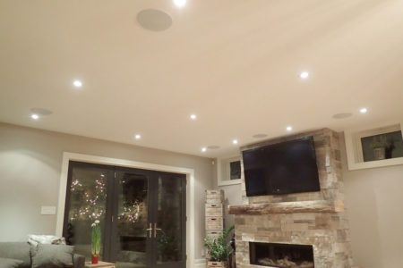 Chicago Security Expert hard wire speakers installation security systems