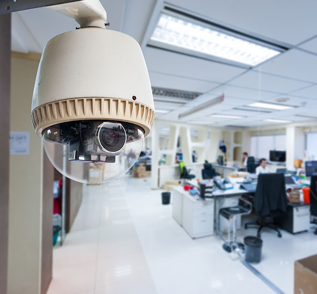 OFFICE PROPERTY SECURITY CAMERA INSTALLATION